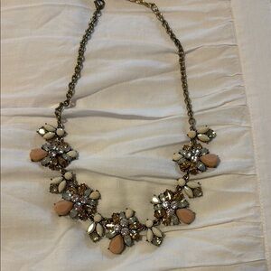 Elegant Floral Statement Necklace